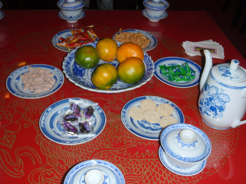 Our table.